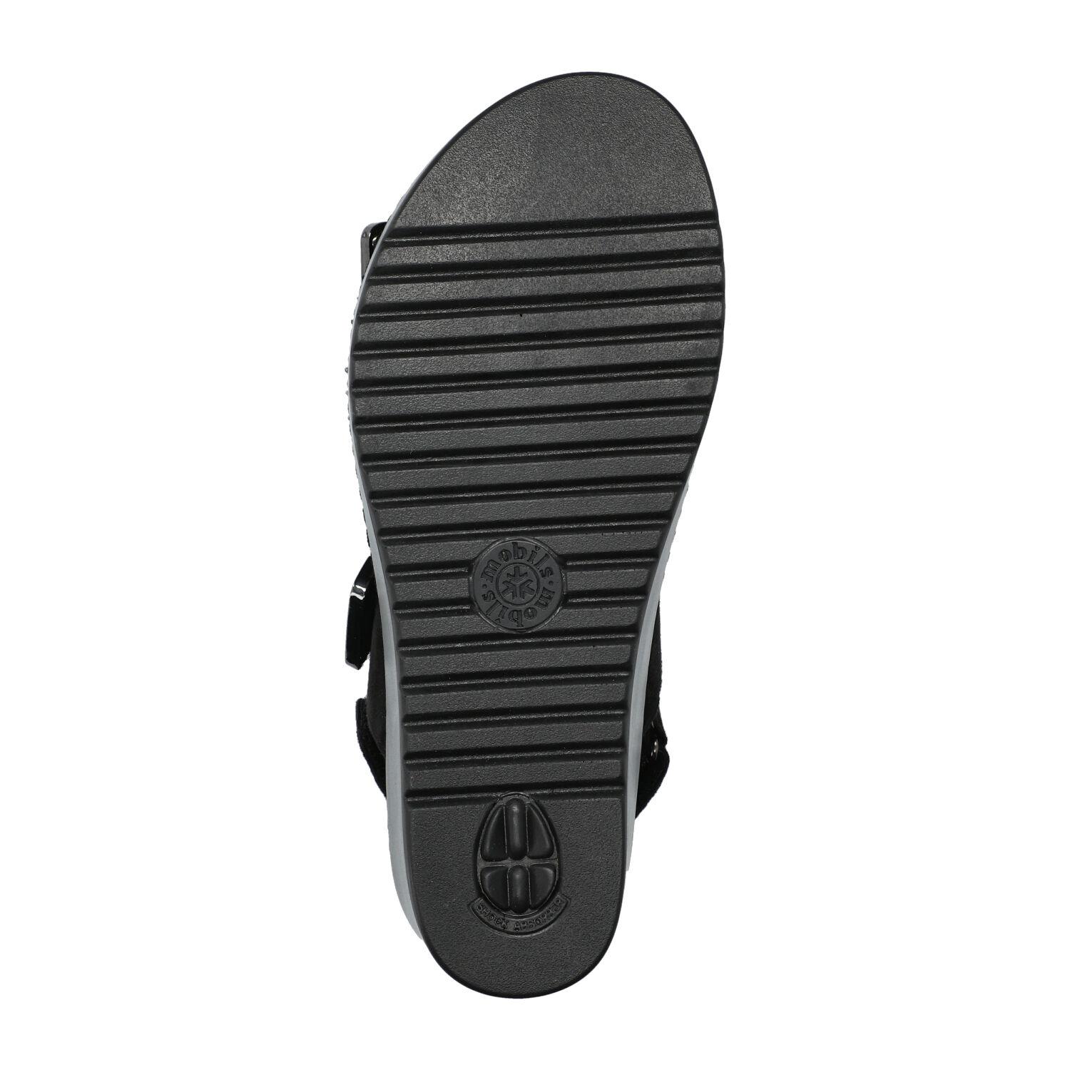 sandales femme modèle Nawel Noir - Mephisto